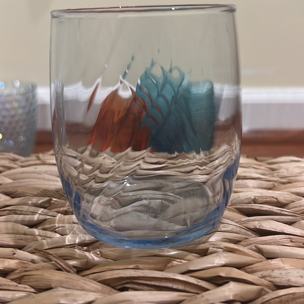 Colorful Glass Tumbler